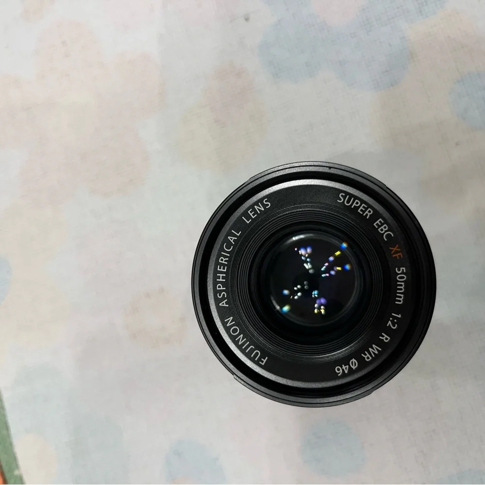 Fujifilm XF50mmF2 R WR Lens - Sleek Black